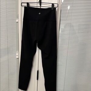 Lululemon Black High-Waisted Leggings